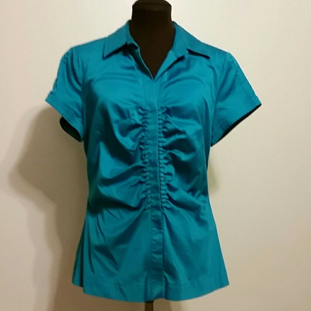 Antonio melani turquoise blouse